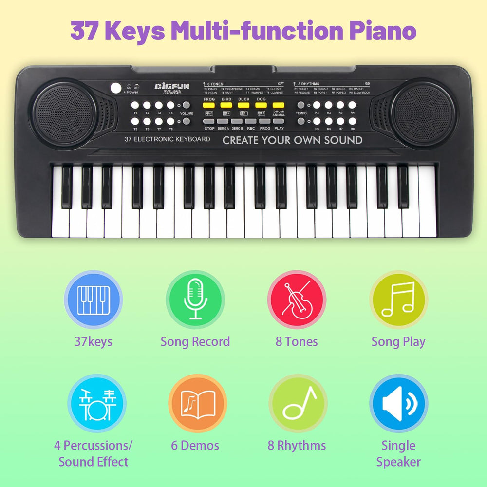 HEEPUEW portable design of kids piano ideal for on the go
