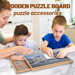 hehimhis puzzle board inner dimensions 40x30 cm help plan puzzles.