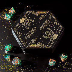 HEIMDALLR celestial artwork with gold foil elevates display and gifting
