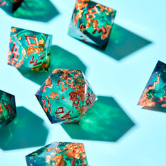 HEIMDALLR seven-polyhedral set covers standard D&D needs for diverse rolls
