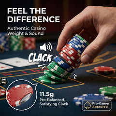 HEITOK poker dice included for extra variety in play.