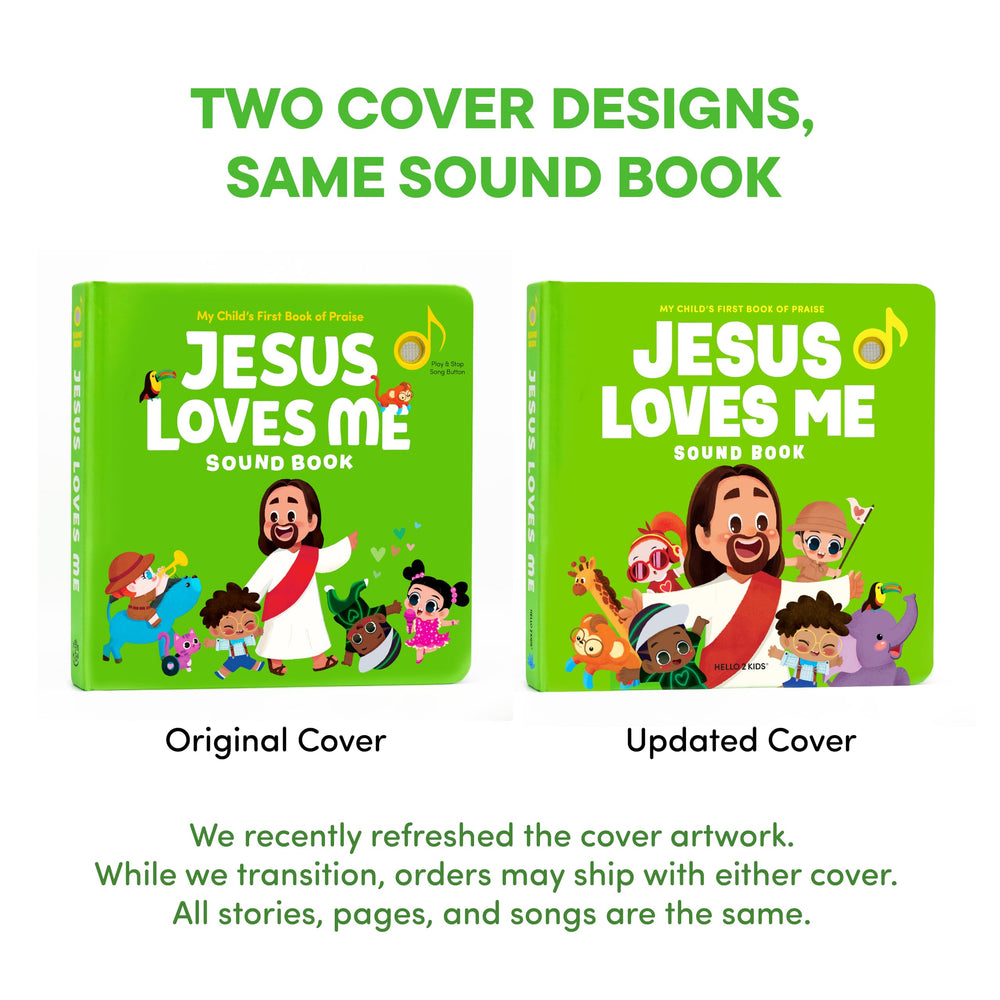 Hello 2 Kids Jesus Loves Me soft-touch board pages for little hands