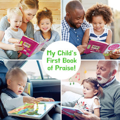 Durable hardcover of Hello 2 Kids Sing Along with Jesus withstands busy playtimes