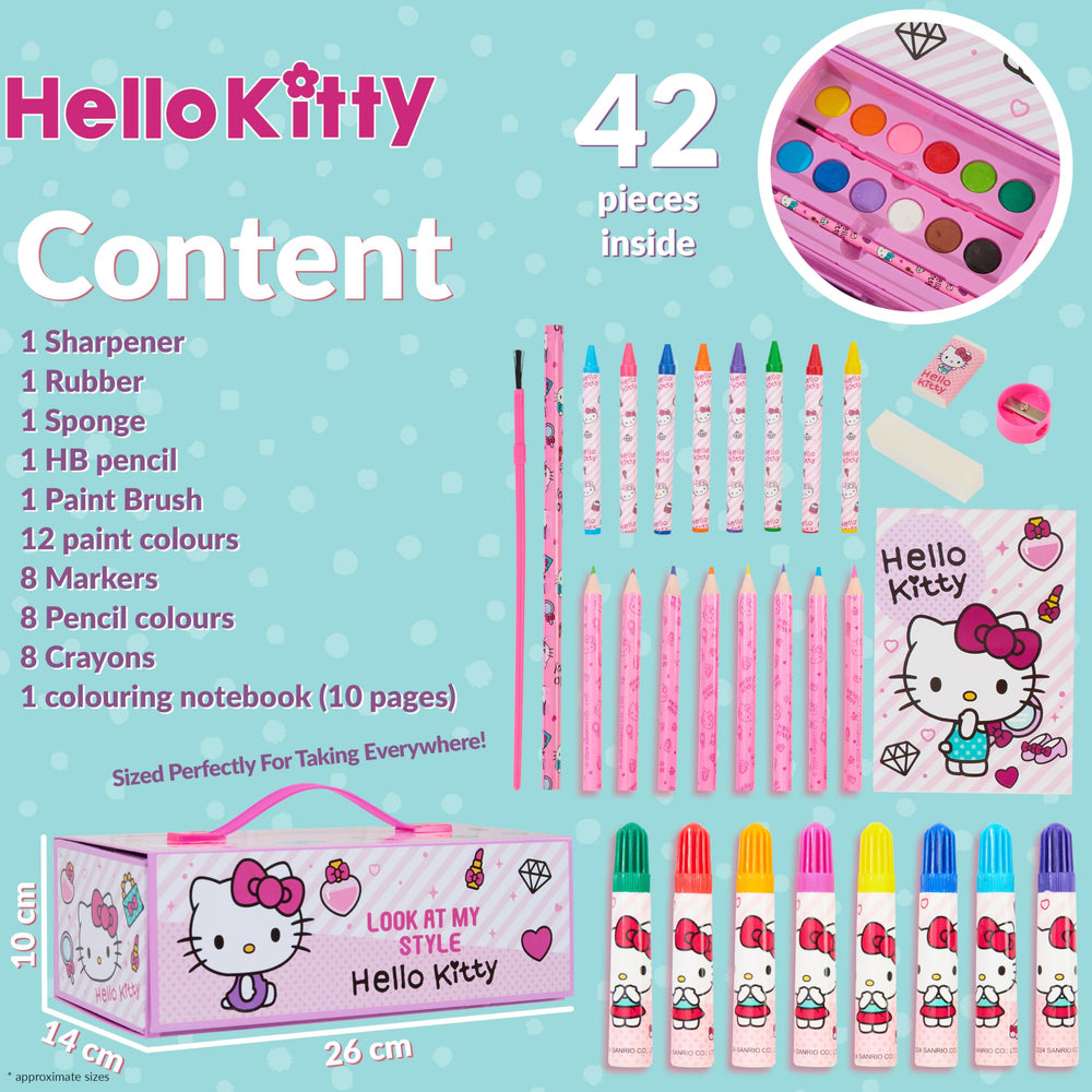 Hello Kitty art kit gift set inspires imaginative play and screen-free creativity