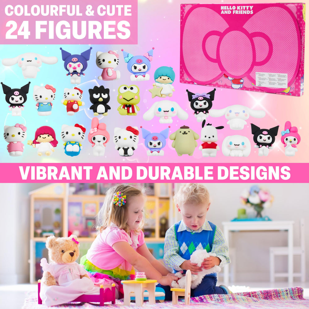 Hello Kitty display-ready figures, ideal for shelves or desks