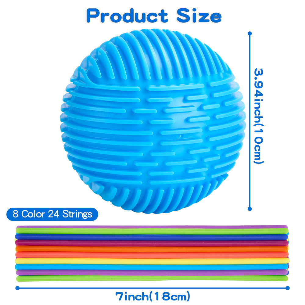 HELLO PAPAYA portable storage bag keeps the toy organized.