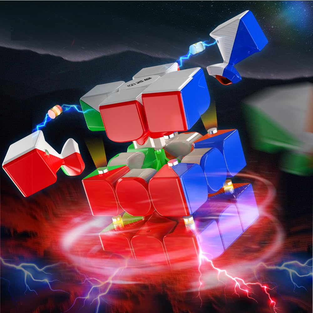 HELLOCUBE 48-point magnetic positioning shown, enhancing stability.