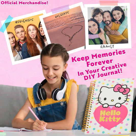 Hello Kitty DIY Journal Kit color pens for vibrant journaling on pages