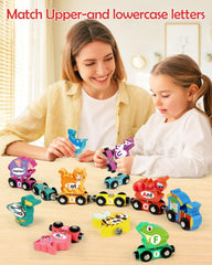 Helsort animal character magnets add engaging storytelling during playtime
