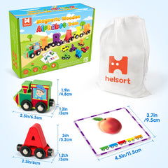 Helsort rounded-edges wood design; safe for little hands during play.