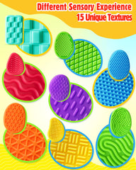 Helsort soft silicone stones are washable and durable for daily use.