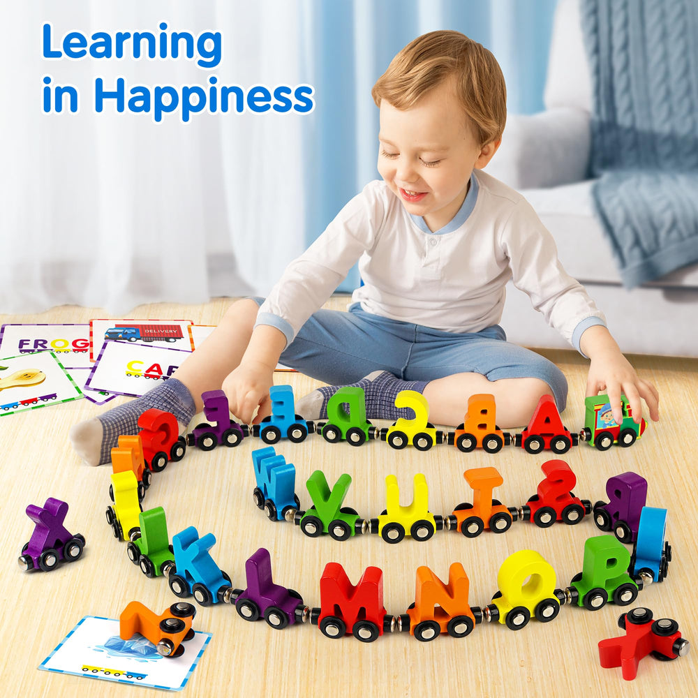 Helsort vibrant trains; appealing for both boys and girls ages 3-7.