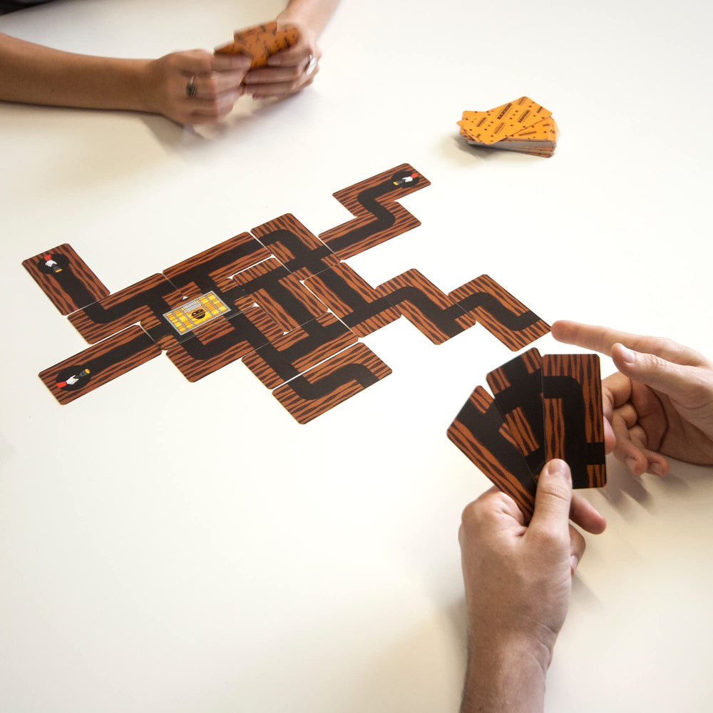 Family game night with Bandido, cooperative fun for kids and adults.