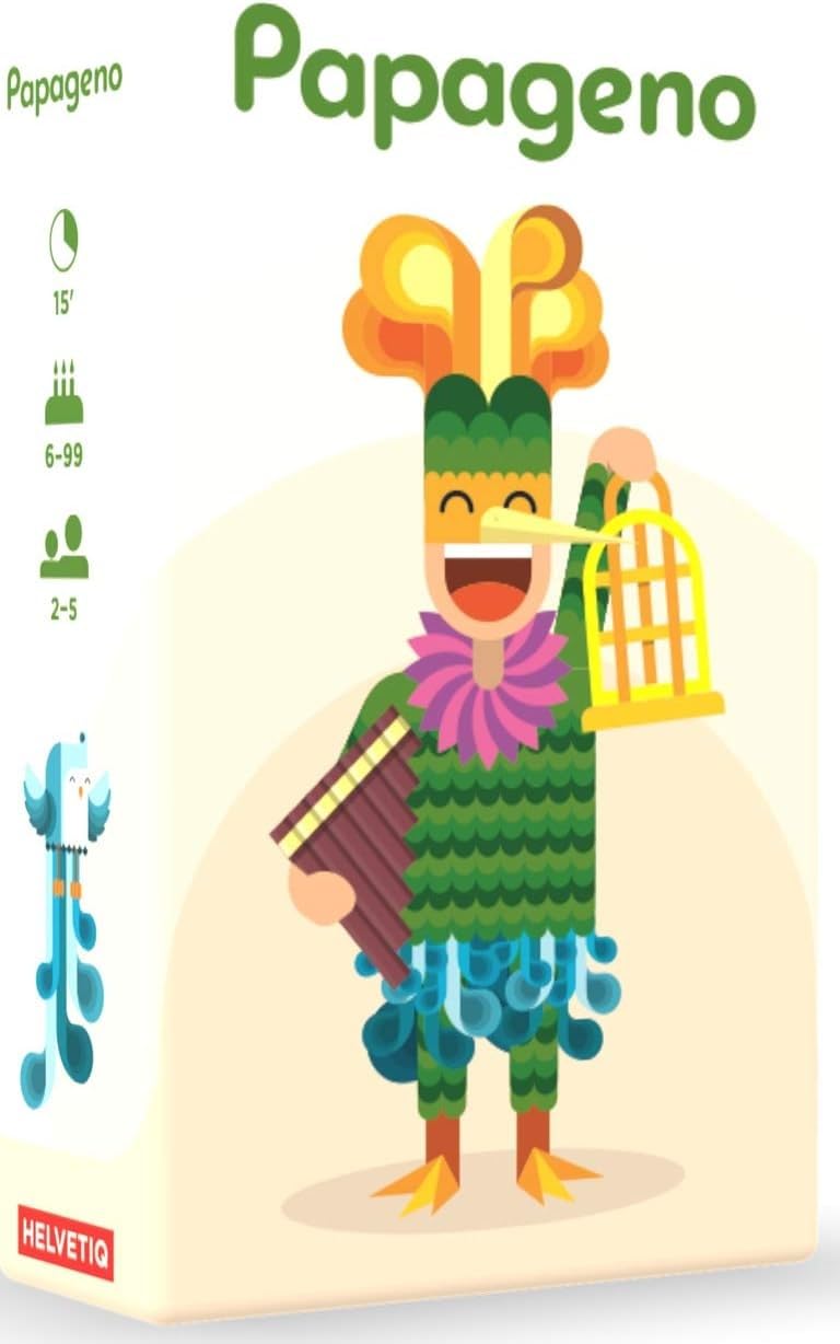 Papageno card game exchanges highlighting strategy and interaction