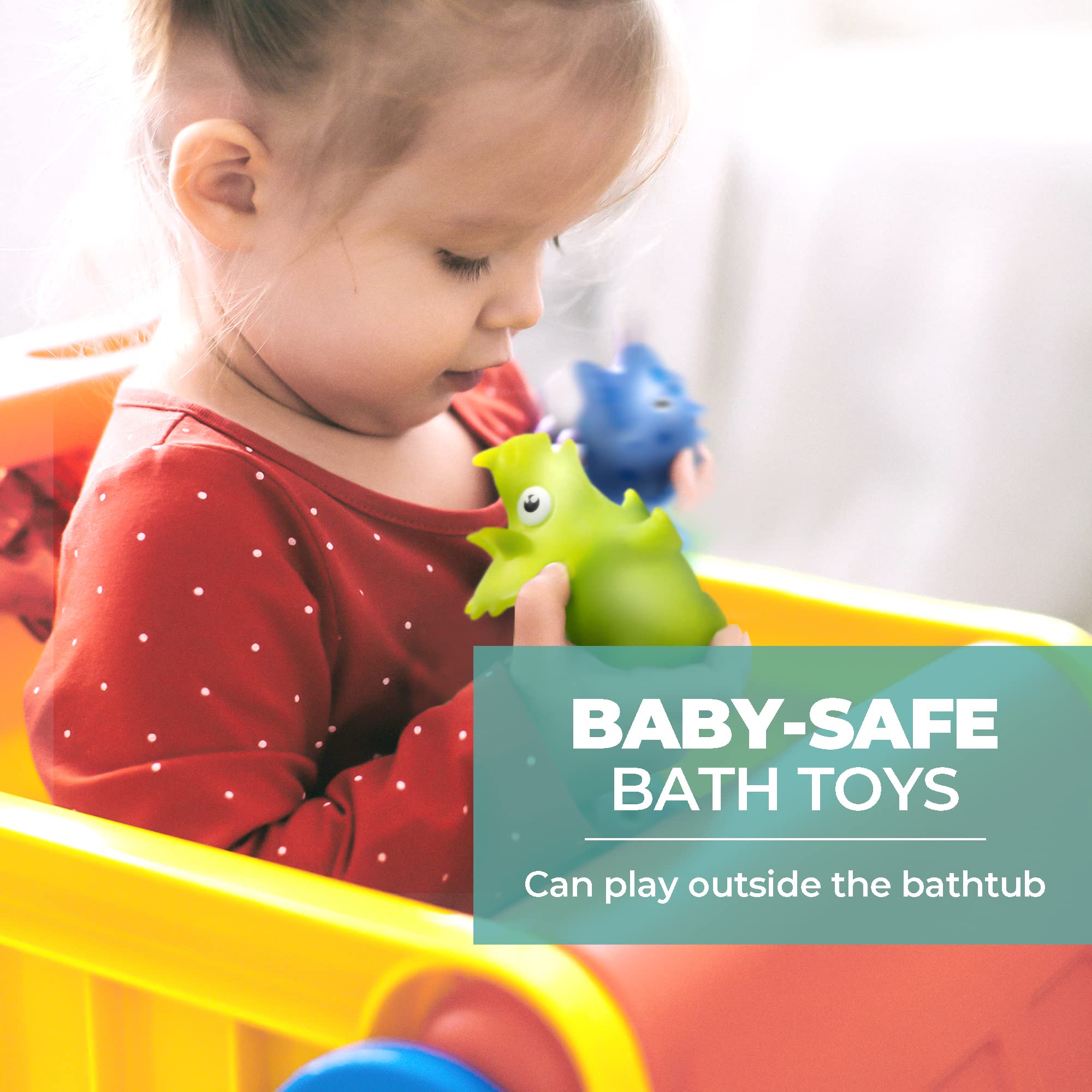 Bright colors and tub friends by Hely Cancy spark imagination.