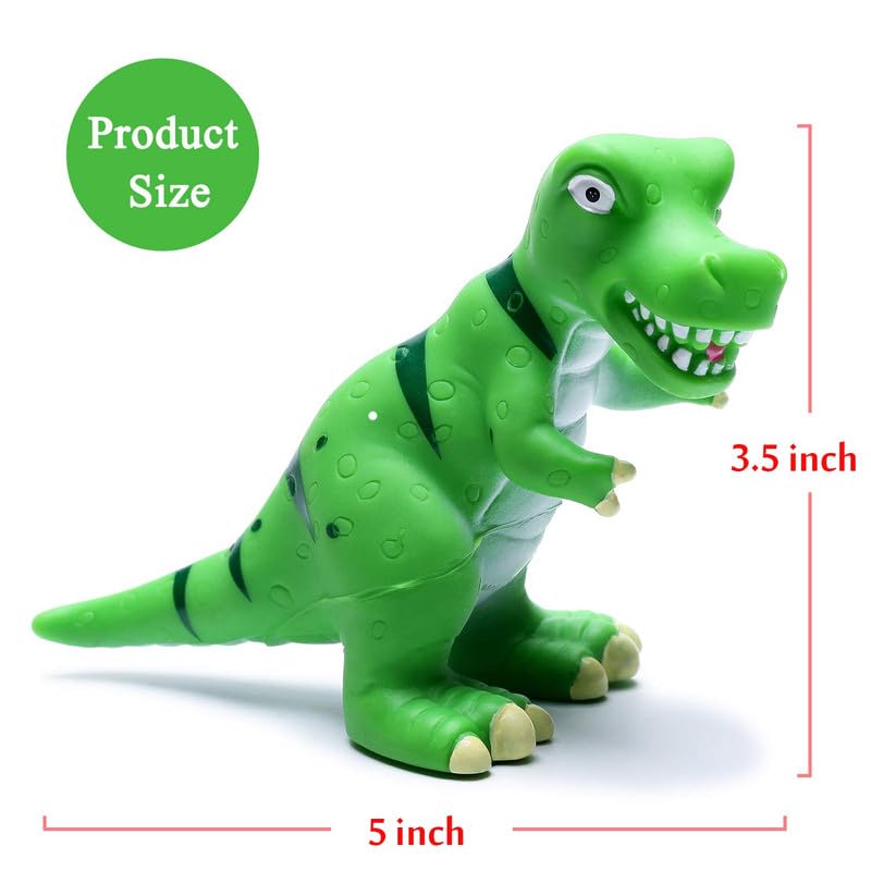 Hely Cancy dinosaur bath toy fosters imagination and hand-eye coordination.