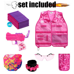 Hely Cancy purple blaster designed for quick reloads in kid-friendly battles