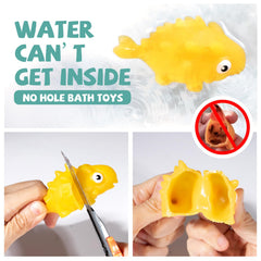 Hely Cancy soft rubber bath toy designed for easy grasp and playful tub adventures.