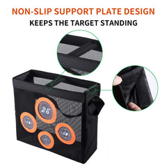 Hely Cancy storage bag with large capacity holds Nerf darts and small accessories neatly.