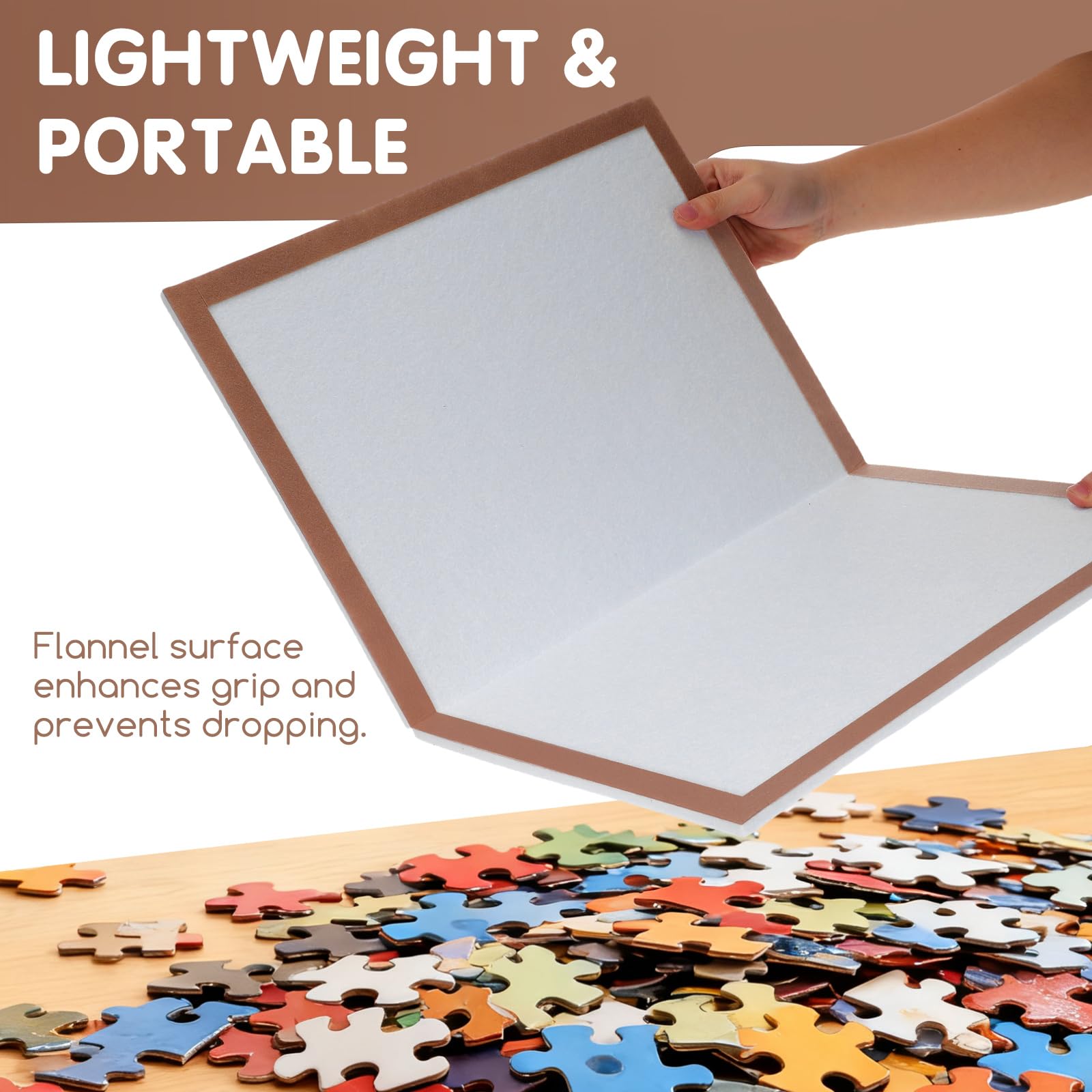 Hemoton 9 mm thick mat offers a cushioned working surface.