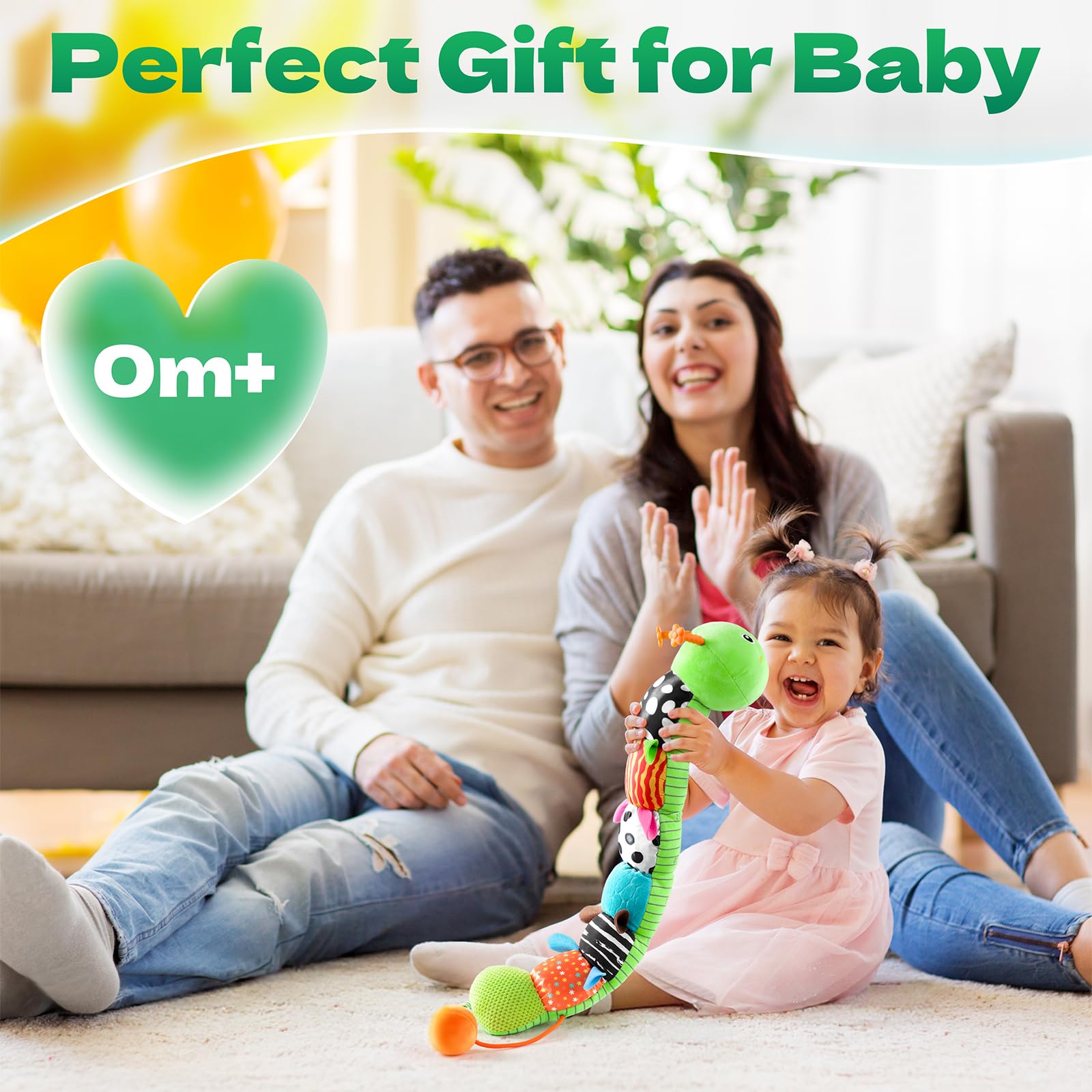 HEMRLY rattle beads section image with playful on-the-go sound