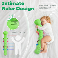 HEMRLY Belly ruler on the caterpillar invites growth tracking during interactive sessions.