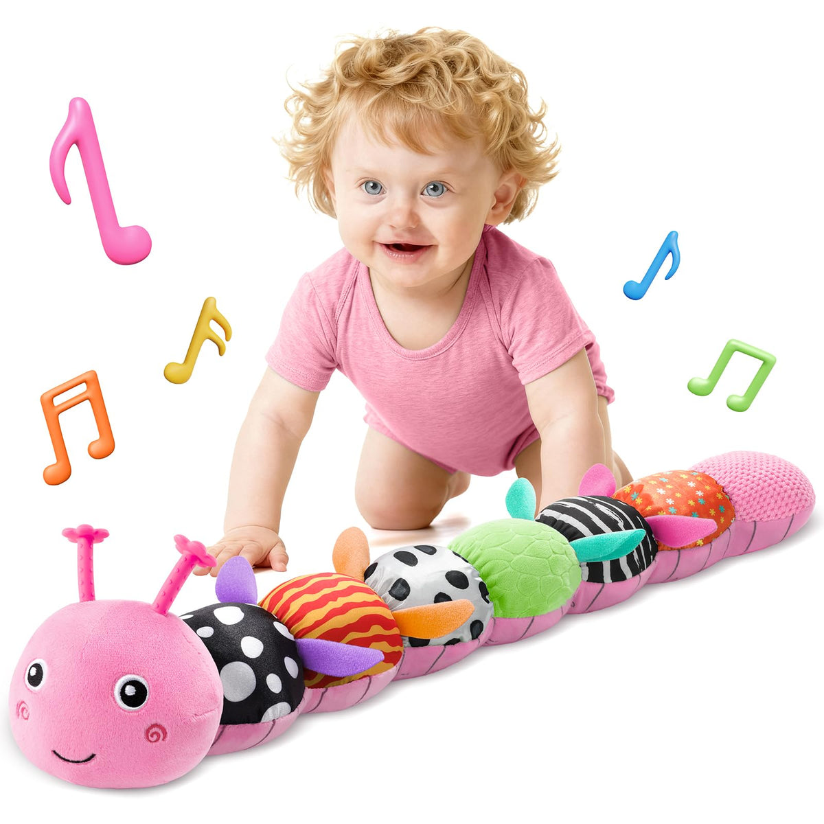 HEMRLY Caterpillar head with music for soothing moments