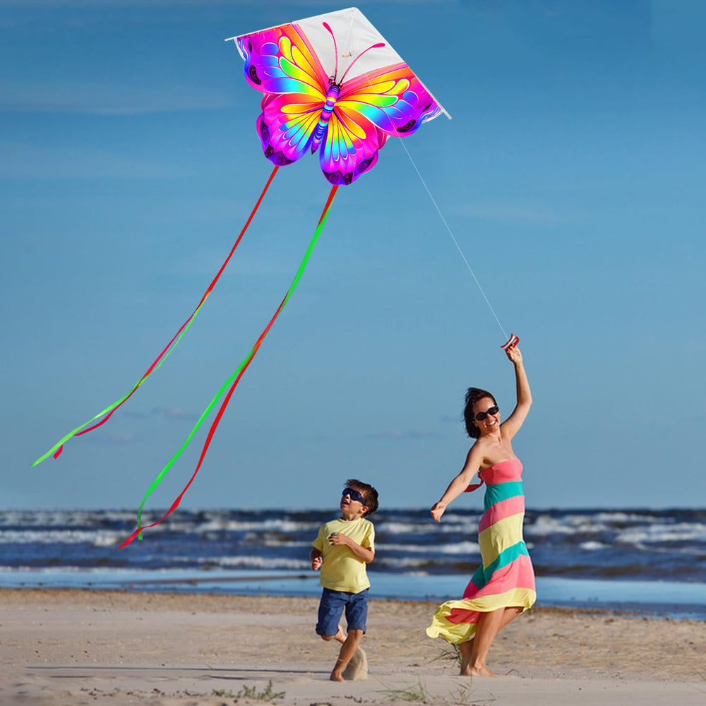 HENGDA KITE butterfly kite accessories, complete package for immediate takeoff.