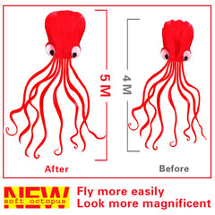 HENGDA KITE Octopus Flyer 31-inch wide for stable, easy launches