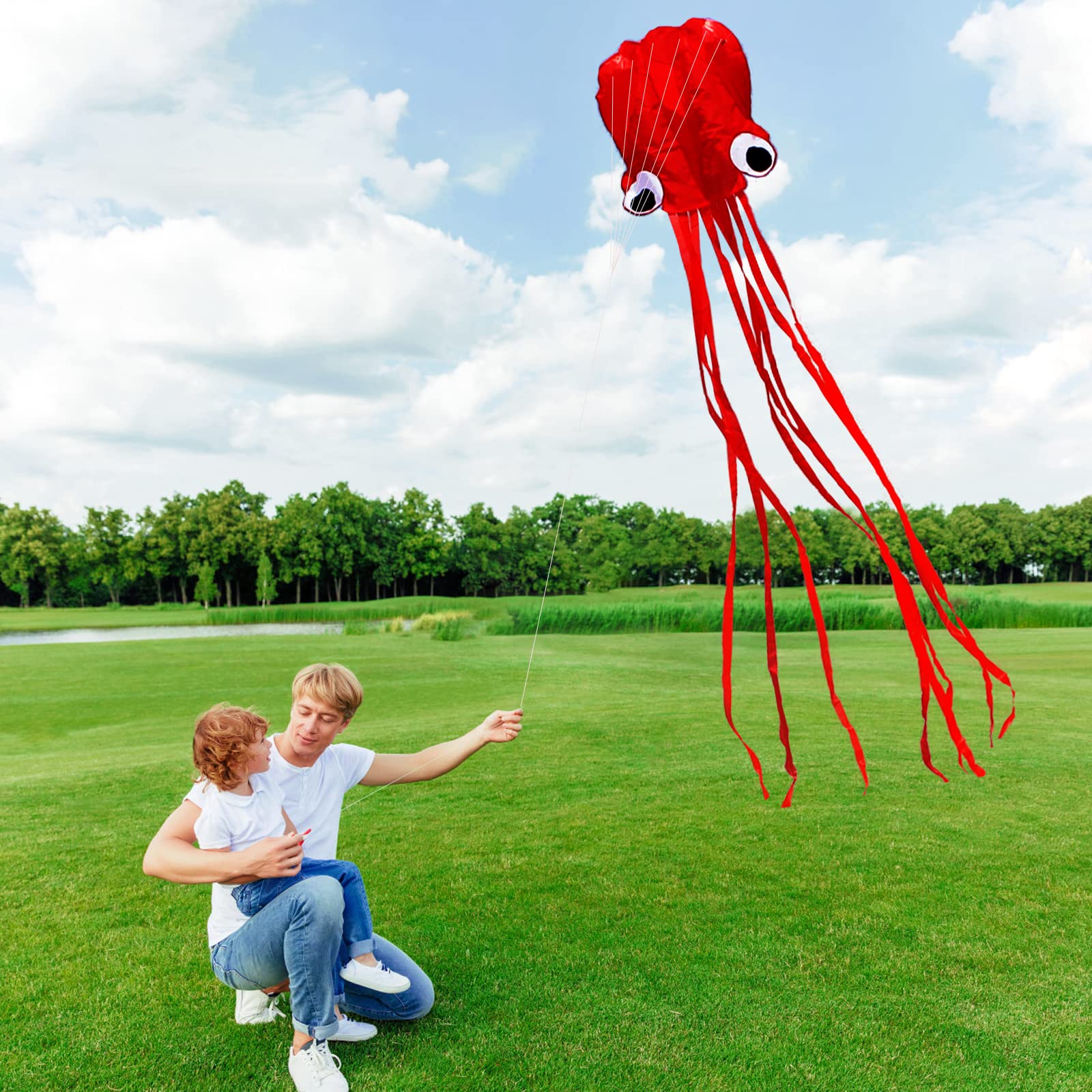 HENGDA KITE Octopus Flyer family fun for all ages