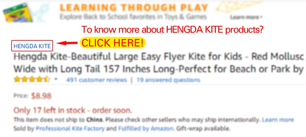 HENGDA KITE Octopus Flyer made in Weifang, hub of kite making