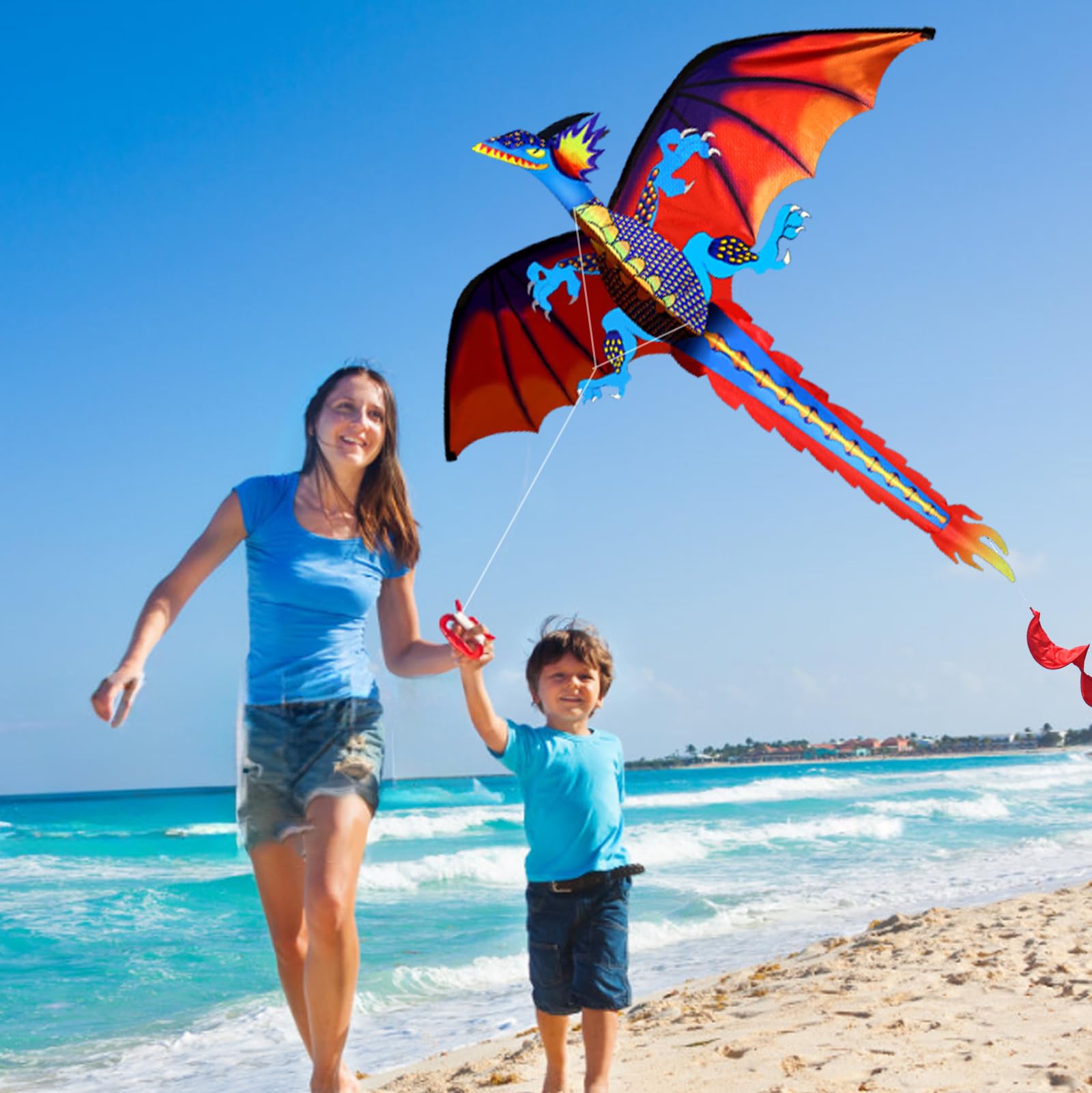 HENGDA KITE single-line with tail for stable flights