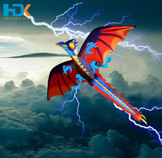 HENGDA KITE upgraded dragon design with stereoscopic visuals in air