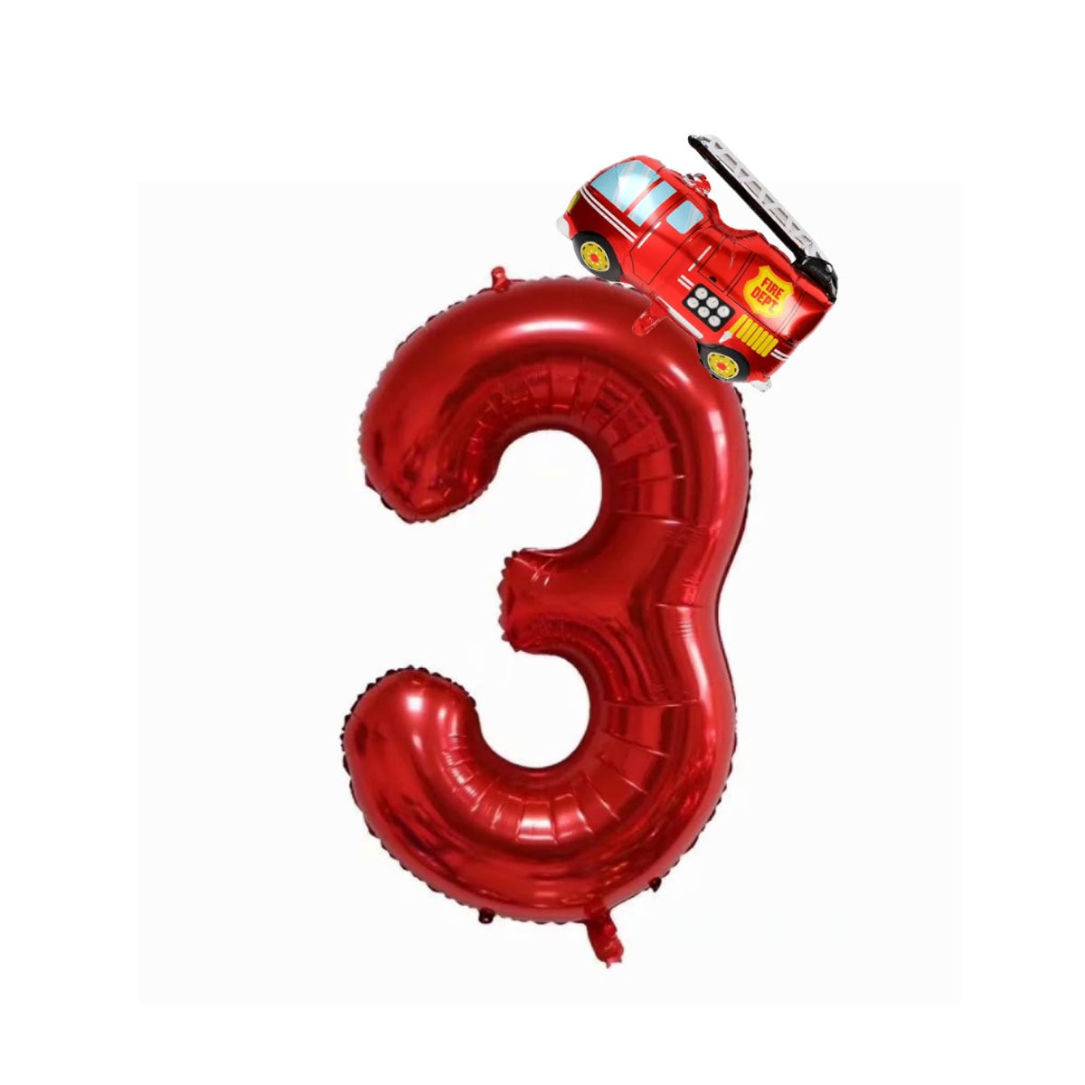 Hengximaoyi 40-inch number 3 balloon for vibrant birthday decor