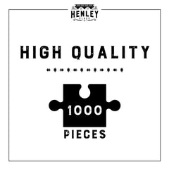 Henley Place Space Puzzle resealable bag, keeps pieces organized between sessions