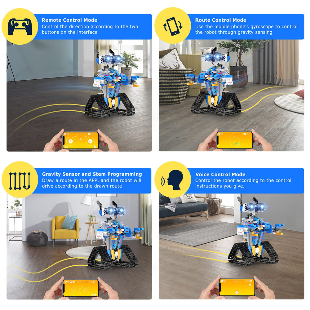 Henoda robot toy app Bluetooth control for easy programming
