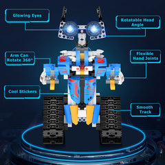 Henoda robot toy glowing eyes for immersive play sessions