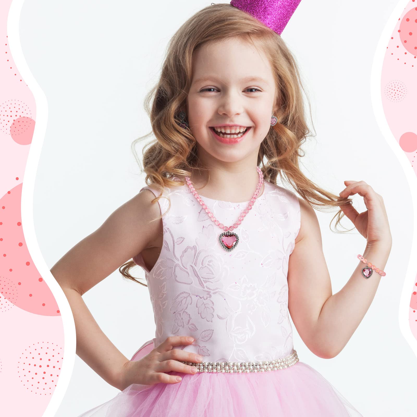 Henoyso princess jewelry color variants showcase playful style