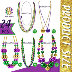 Henoyso small bead necklace 31.5 inches for stacking looks