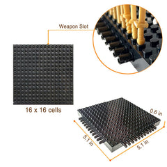 Hensgaukt pixel art ideas with base plates and bricks