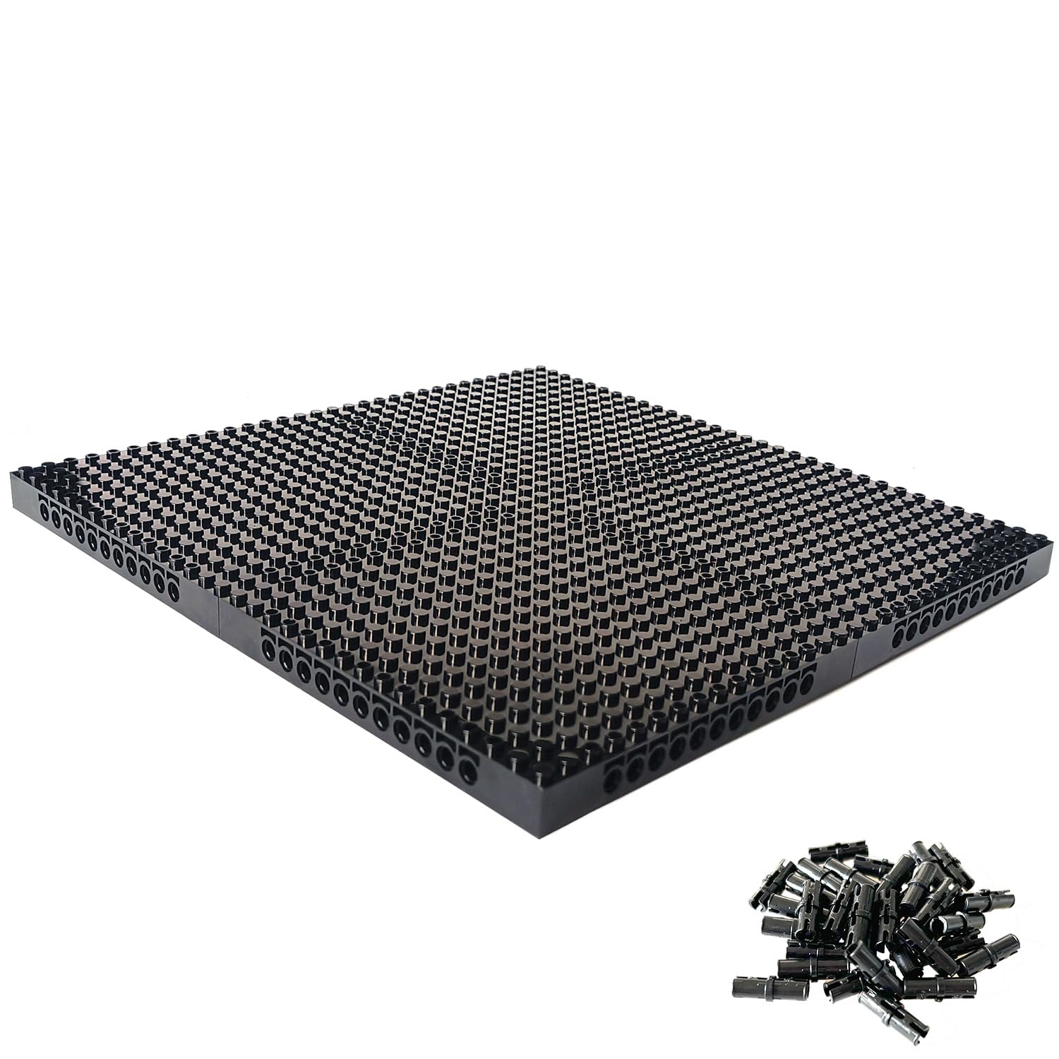 Hensgaukt pixel painting setups supported by versatile base plates