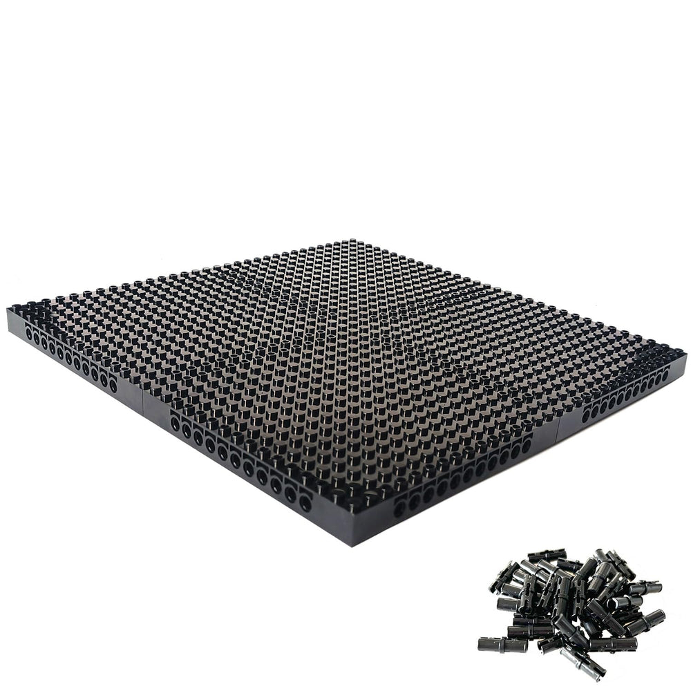 Hensgaukt pixel painting setups supported by versatile base plates