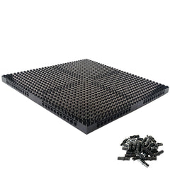 Hensgaukt pixel painting setups supported by versatile base plates