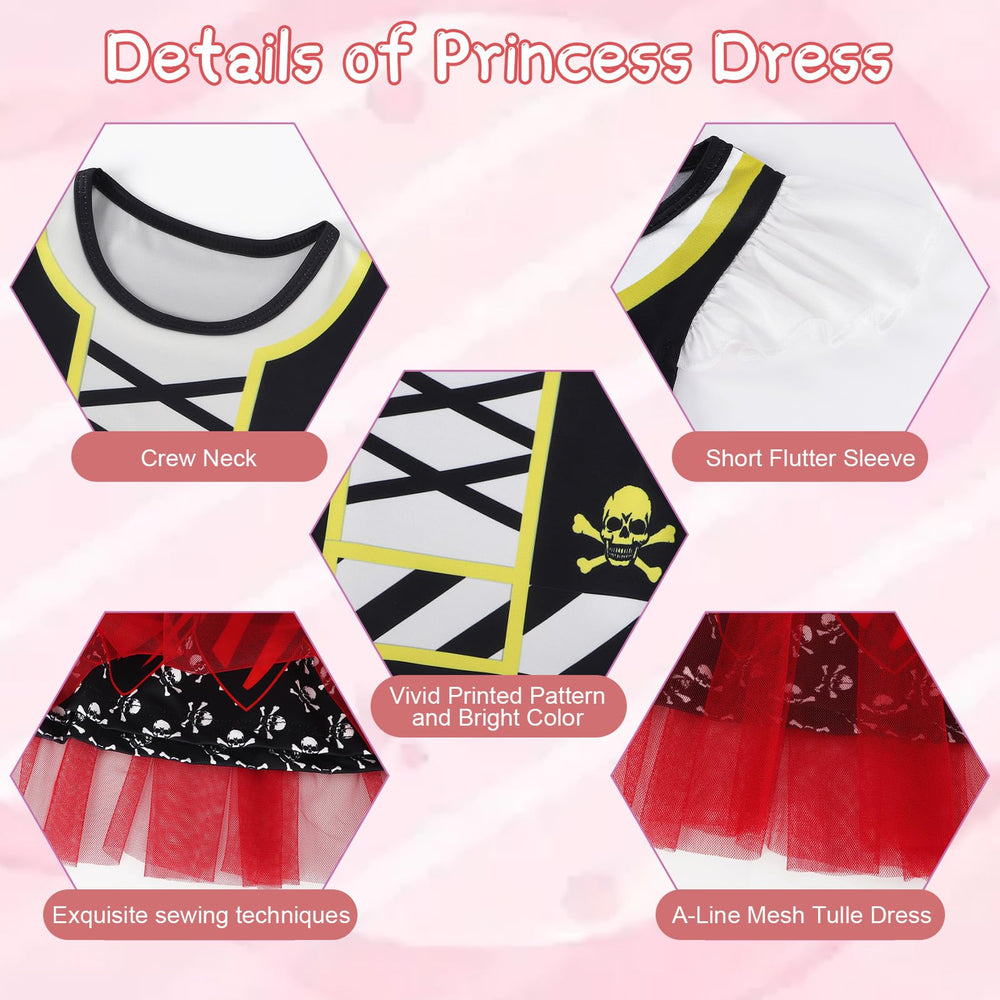 HenzWorld pullover-style princess dress for easy dressing and quick changes.