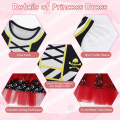 HenzWorld pullover-style princess dress for easy dressing and quick changes.