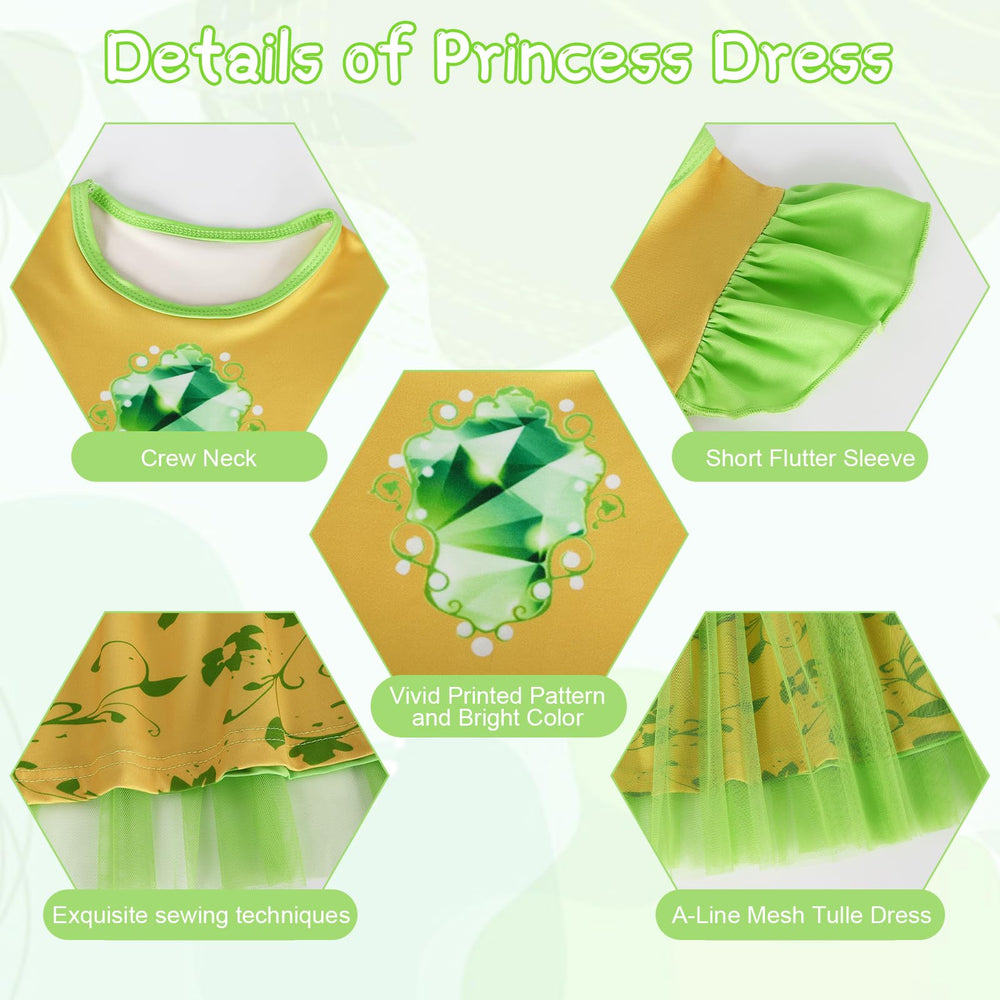 HenzWorld dress features vivid 3D print patterns that captivate during costume events.
