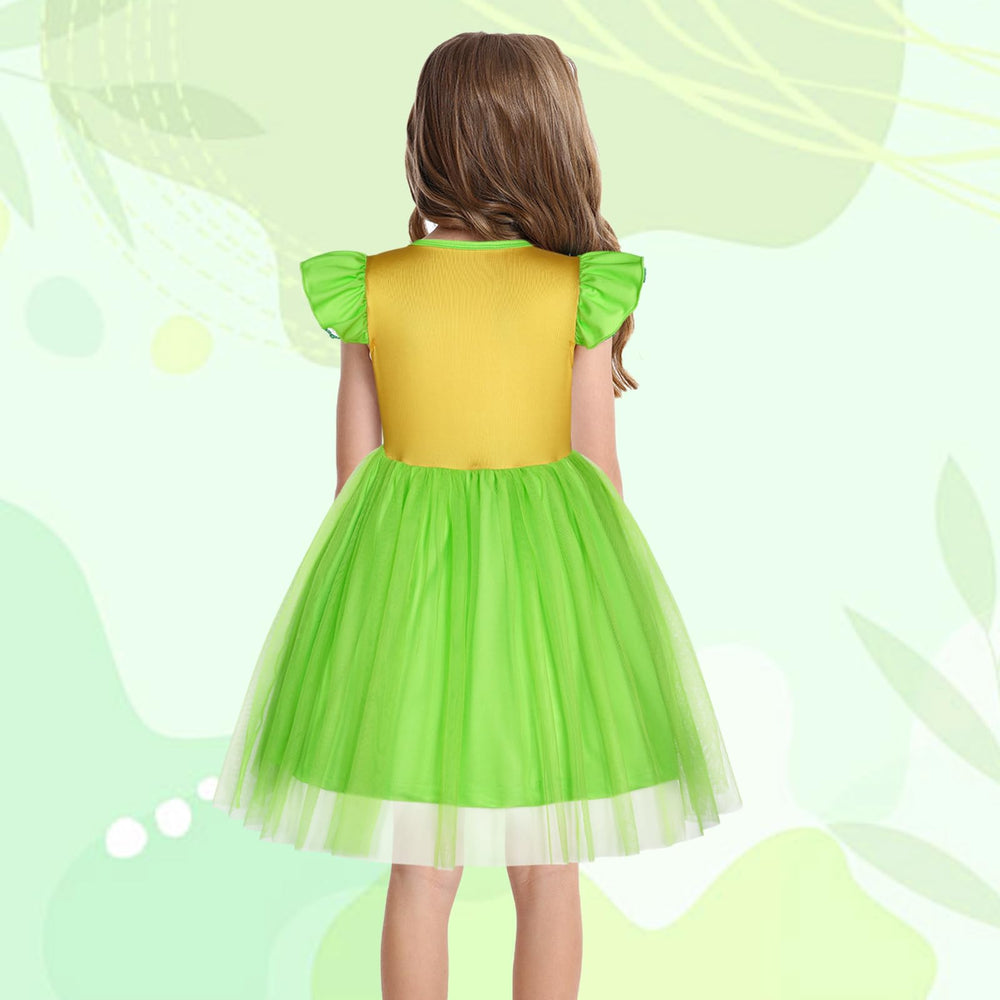 HenzWorld pullover-style princess dress provides easy dressing for busy mornings.