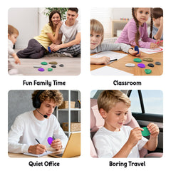 HEOMOONE fidget stone textured-7: ideal gift filler for kids and teens