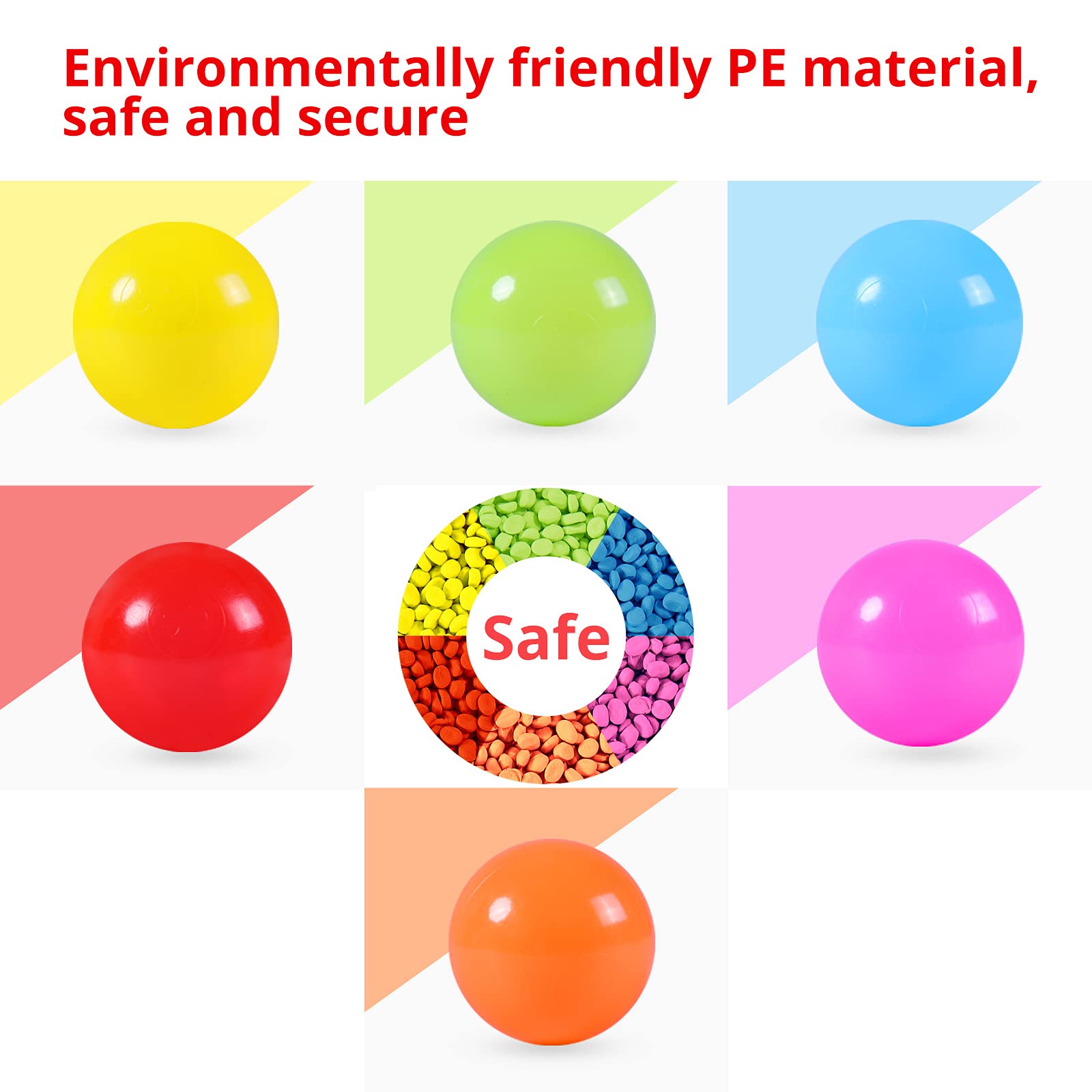 Heopeis ball pit balls filling a play pool for versatile indoor fun