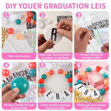 Heopeis letter stickers A to Z enable creative messages on foam shapes.